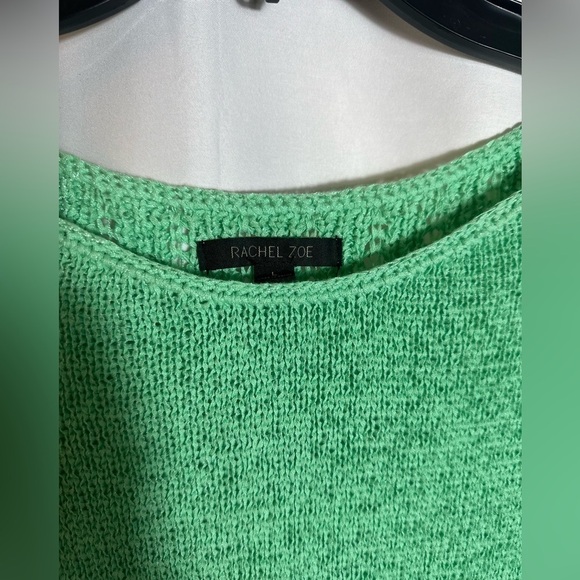 Rachel Zoe Green Knitted Light Sweater - Picture 4 of 4